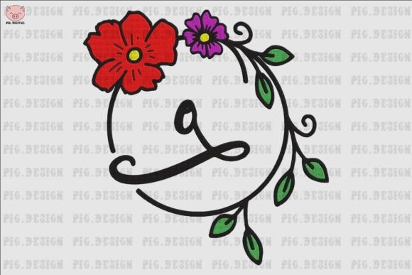 Flower Font O